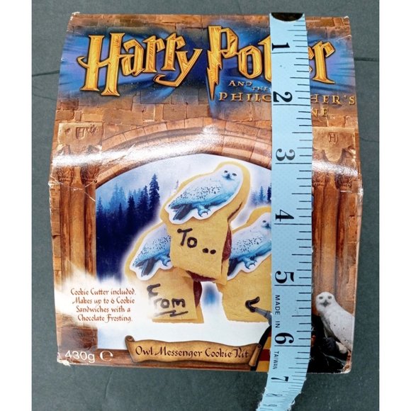 Vintage Harry Potter Owl Messenger Cookie Kit 2001 from UK Philosopher's Stone - Picture 10 of 11